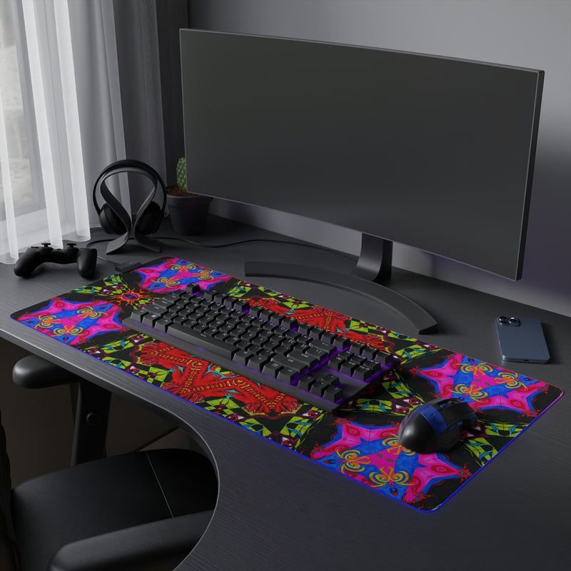 RGB LED Gaming Mouse Pad - 5X