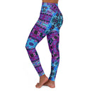 High Waisted Yoga Leggings - 9X