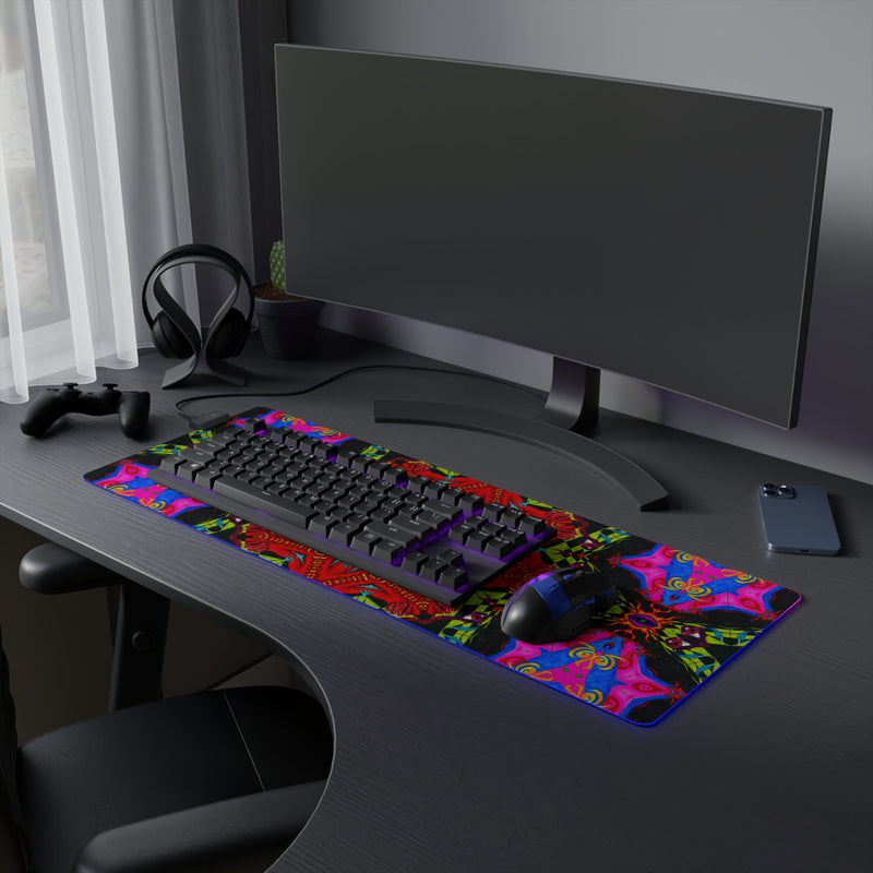 RGB LED Gaming Mouse Pad - 5X